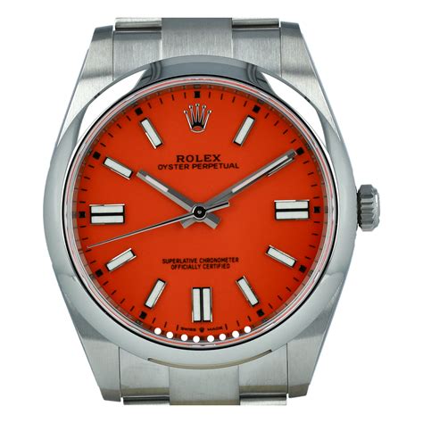 rolex coral oyster perpetual|rolex oyster perpetual price guide.